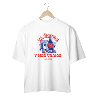 Nome do produto Camiseta Oversized Saideira