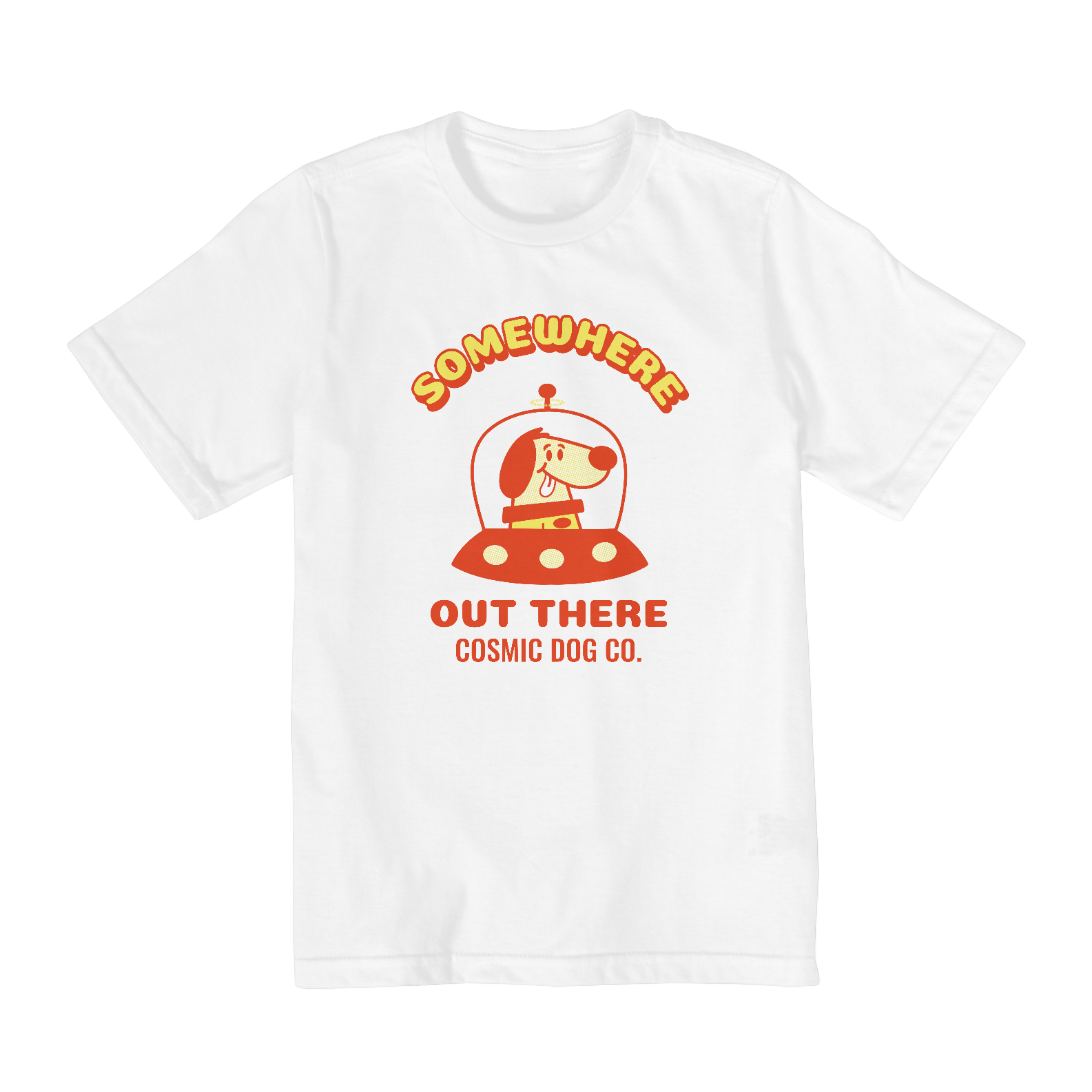 Camiseta Infantil Cosmic Dog