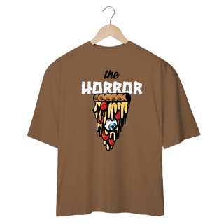 Nome do produto Camiseta Oversized The Horror Pizza