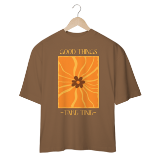Nome do produto Camiseta Oversized Good Things