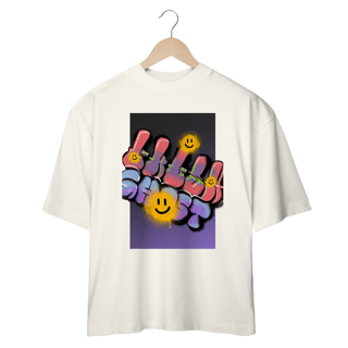 Nome do produto Camiseta Oversized Grfft Emojis