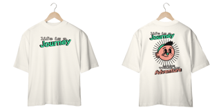 Nome do produto Camiseta Oversized Life is Journey