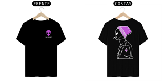Nome do produto Camiseta WE EXIST Preta