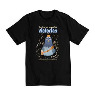 Nome do produto Camiseta Infantil Pequeñas Victorias