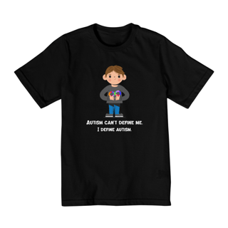 Nome do produto Camiseta Infantil Can't Define me