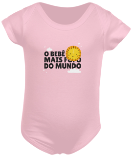 Nome do produto Body Infantil O Bebê Mais Fofo do mundo