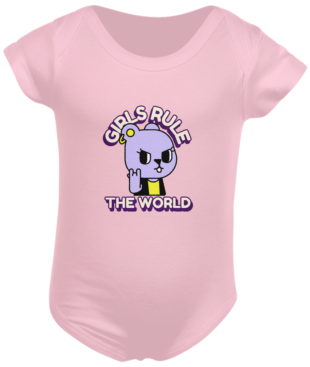Nome do produto: Body Infantil Girls Rule