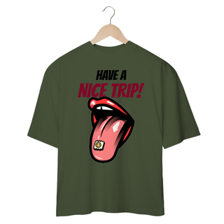 Nome do produto Camiseta Oversized Have a Nice Trip