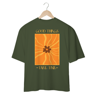 Nome do produto Camiseta Oversized Good Things