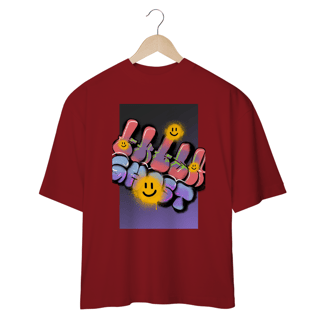 Nome do produto Camiseta Oversized Grfft Emojis
