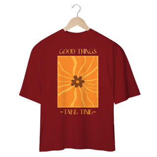 Nome do produto Camiseta Oversized Good Things
