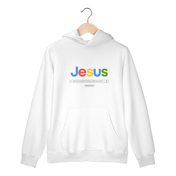 Moletom Canguru_Jesus Google