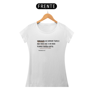 Nome do produto Camiseta Baby Long Prime Consagre ao Senhor