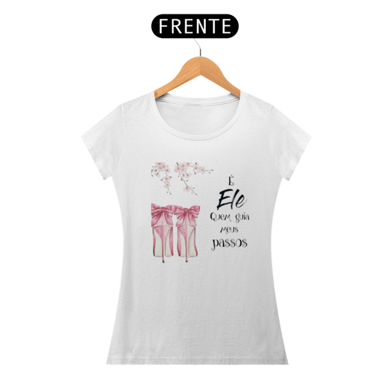Camiseta Baby Long Prime Ele quem Guia