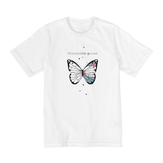 Camiseta Quality Infantil (02 a 08) Processos Curam