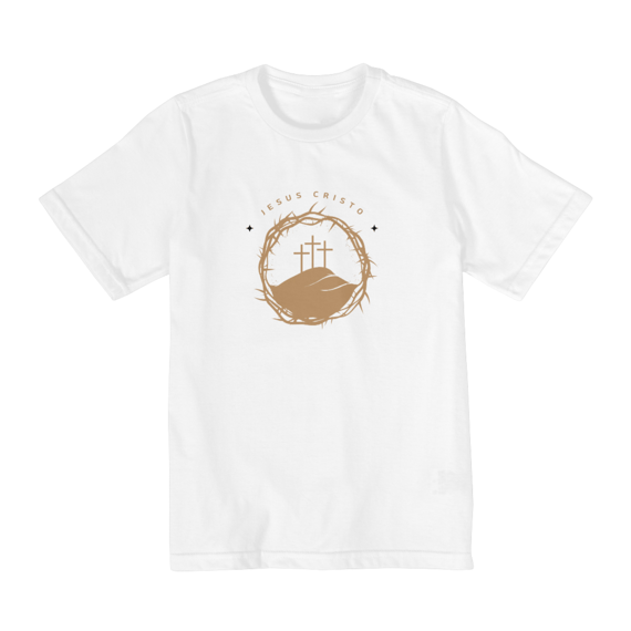 Camiseta Quality Infantil (10 a 14) Jesus Cristo