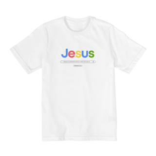 Nome do produto Camiseta Quality Infantil (10 a 14) Jesus Google