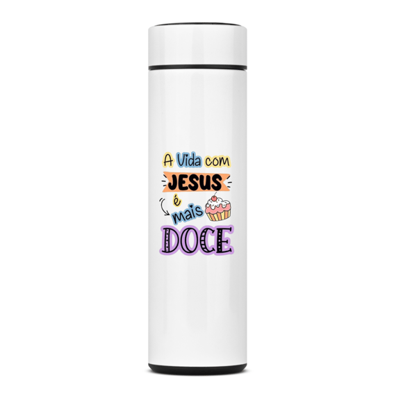 Garrafa Vida Doce com Jesus