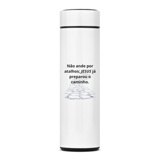 Nome do produto Garrafa Jesus Preparou o Caminho