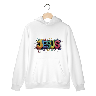 Nome do produto Moletom Canguru Jesus Color