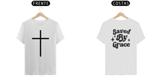 Nome do produto T-Shirt Quality Saved By Grace