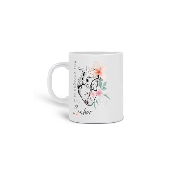 Caneca Meu Coração é Teu