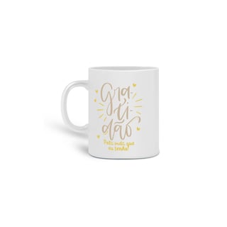 Nome do produto Caneca Gratidão