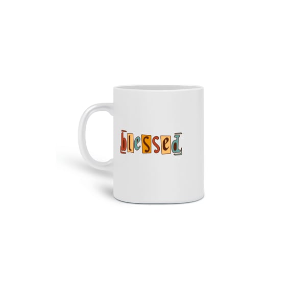 Caneca Blessed