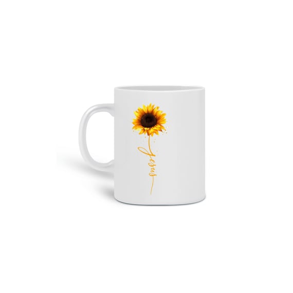 Caneca Flor Jesus