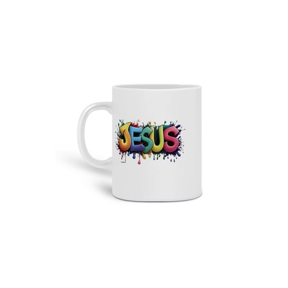 Caneca Jesus Color