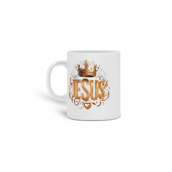 Caneca Jesus Coroa