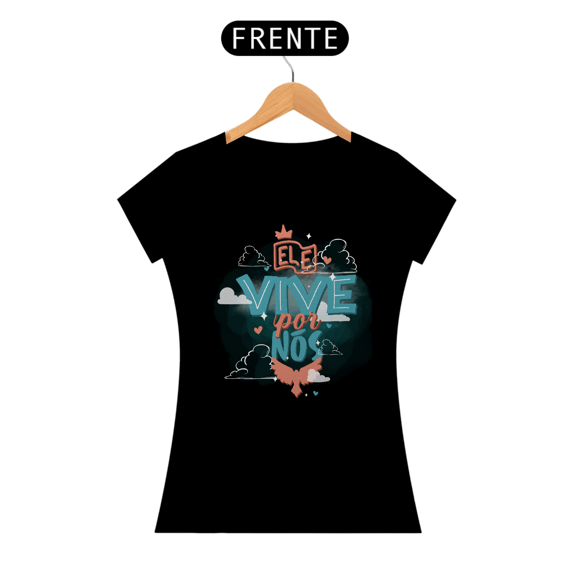 Camiseta Baby Long Classic Ele Vive