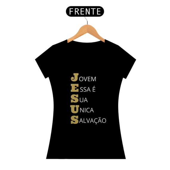 Camiseta Baby Long Classic Jesus Salvador