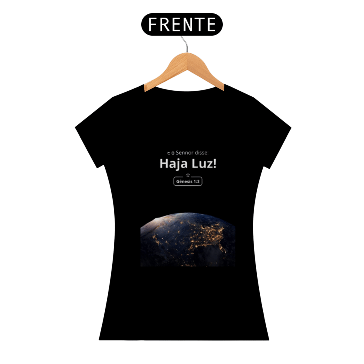 Nome do produto: Camiseta Baby Long Prime Haja Luz