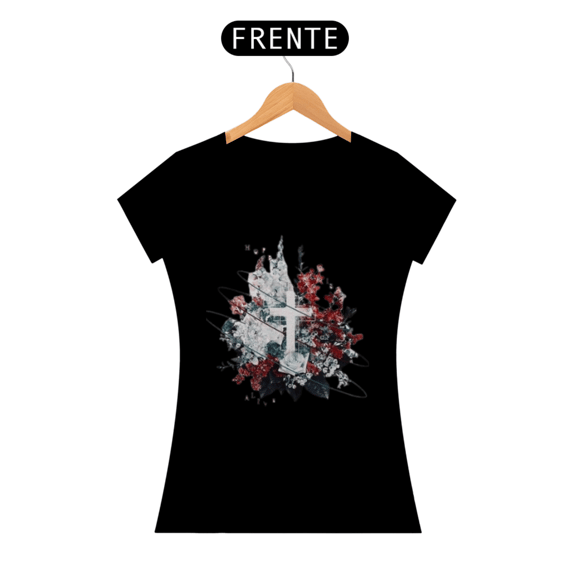 Camiseta Baby Long Quality FloresJ esus