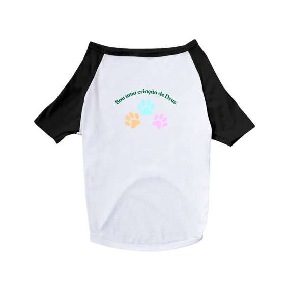 T-Shirt Pet Sou Criação de Deus