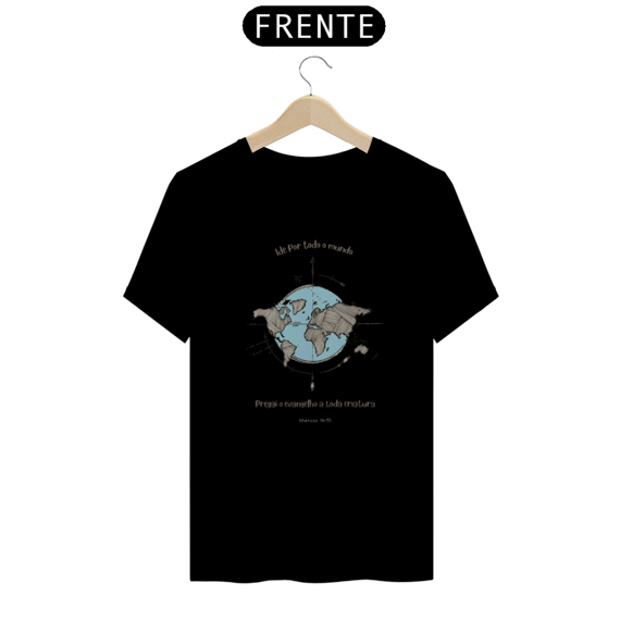 Camiseta T-Shirt Quality Ide Pelo Mundo