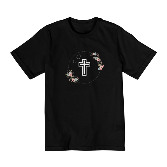 Camiseta Quality Infantil (02 a 08) Cruz