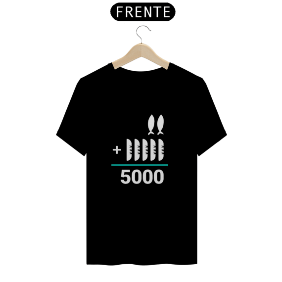 T-Shirt Prime 5pães e 2peixes