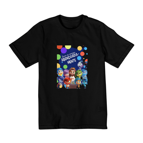 Camiseta Quality Infantil (10 a 14) Abençoadamente