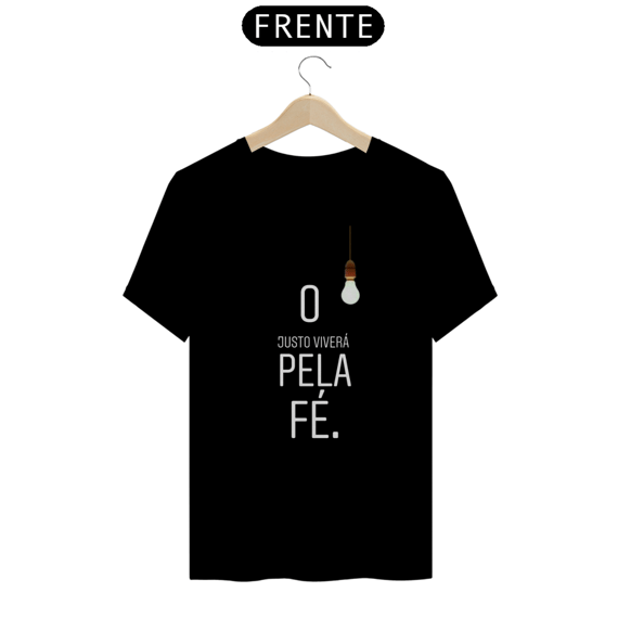 T-Shirt Prime Justo pela Fé