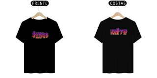 Nome do produto T-Shirt Quality Jesus Faith