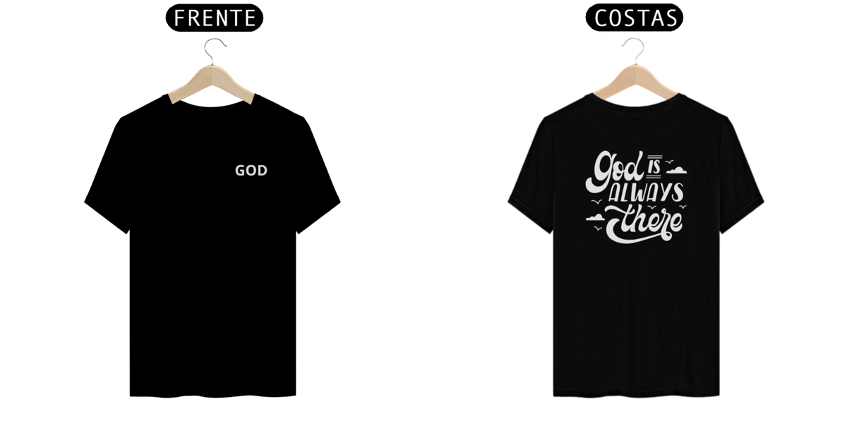 Nome do produto: T-Shirt Quality God Always
