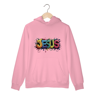 Nome do produto Moletom Canguru Jesus Color