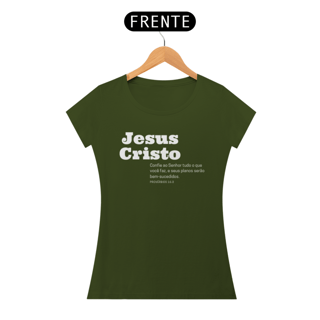 Nome do produto Camiseta Baby Long Quality Jesus Cristi Proverbios