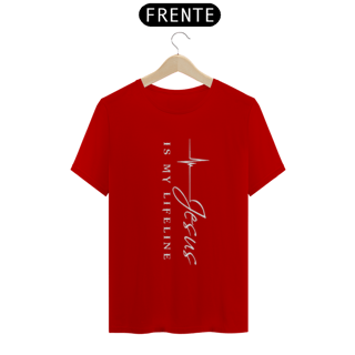 Nome do produto Camiseta T-Shirt Quality Jesus My Lifeline