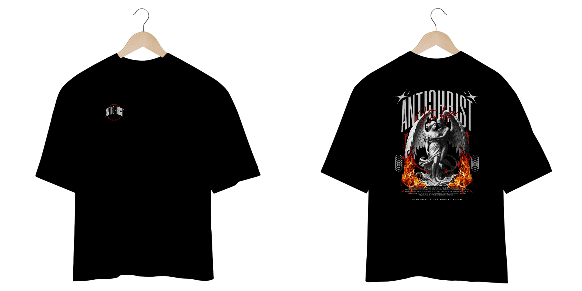 Camiseta Antichrist Collection Angel&Demon