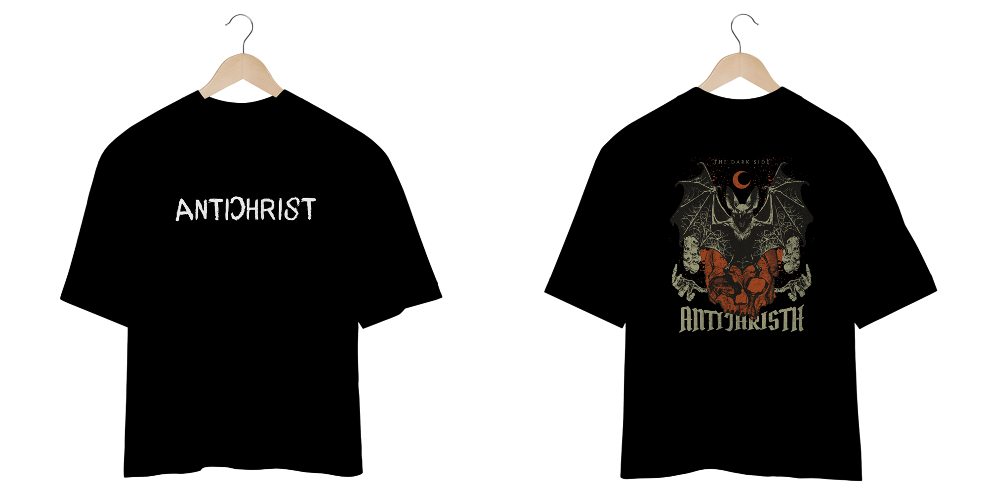 Camiseta Antichrist Collection Morcego