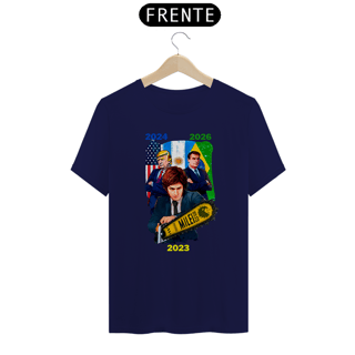 Nome do produto Camiseta Brasil USA & Argentina - Conservador Direita Unisex