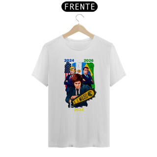 Nome do produto Camiseta Brasil USA & Argentina - Conservador Direita Unisex